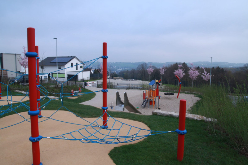 Spielplatz in der Wohnsiedlung